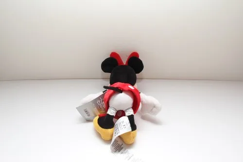 Disney Parks Minnie Mouse Red Polka Dot Plush Toy 9" ~ NEW - photo 3