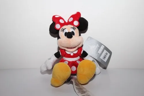Disney Parks Minnie Mouse Red Polka Dot Plush Toy 9" ~ NEW - photo 5