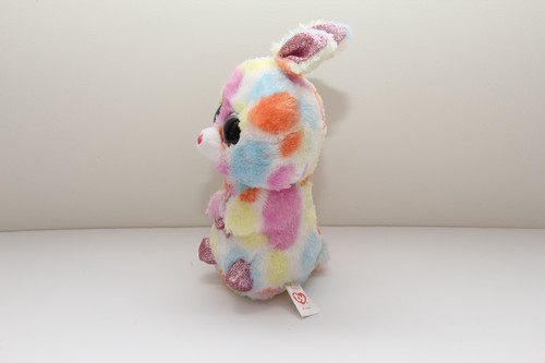 Ty Beanie Boos Lollipop EASTER BUNNY Rabbit Tie Dye Plush 6” - photo 2