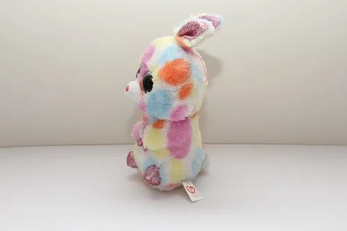 Ty Beanie Boos Lollipop EASTER BUNNY Rabbit Tie Dye Plush 6” - photo 2