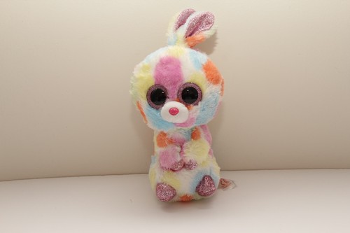 Ty Beanie Boos Lollipop EASTER BUNNY Rabbit Tie Dye Plush 6” - photo 5
