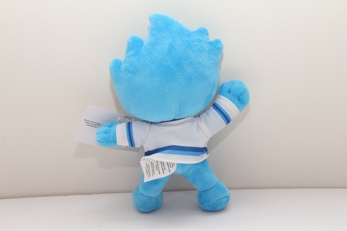 Avenir Energy Flame Mascot Plush Toy 8 Inch Blue Hockey Jersey - photo 3