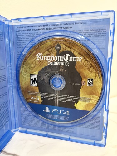 Kingdom Come Deliverance PlayStation 4 PS4 Excellent Condition - photo 4
