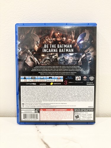 Batman Arkham Knight PS4 PlayStation 4 Action Game - photo 2