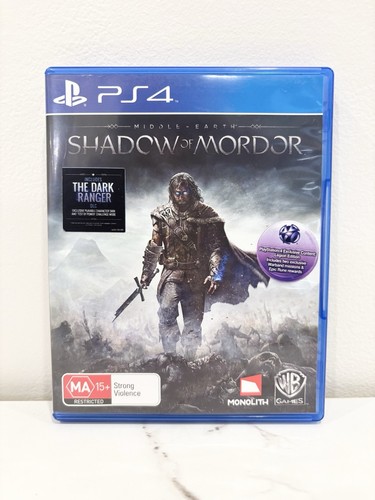 Middle-Earth: Shadow of Mordor Sony Playstation 4 PS4 CIB Tested