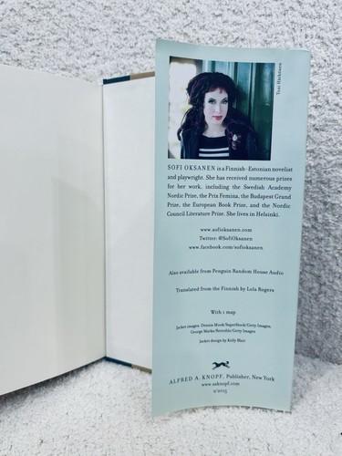 WHEN THE DOVES DISAPPEARED Sofi Oksanen 2015 First US Edition - photo 4