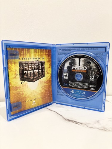 Metro Redux PS4 CIB W/ Manual - PlayStation 4 - photo 3