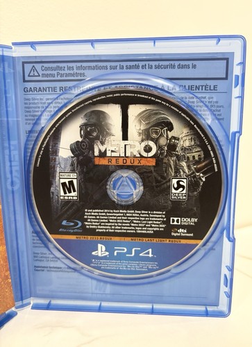 Metro Redux PS4 CIB W/ Manual - PlayStation 4 - photo 4