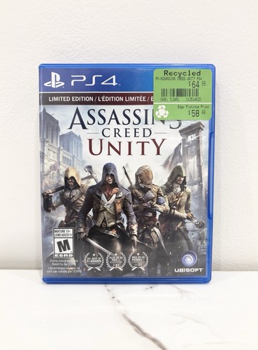 Assassin's Creed: Unity -- Limited Edition (PS4, 2014)