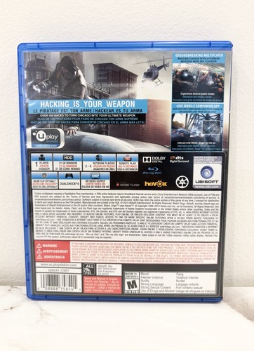 Watch Dogs - Special Edition (Sony PlayStation 4 PS4, 2014) W/ M - photo 2