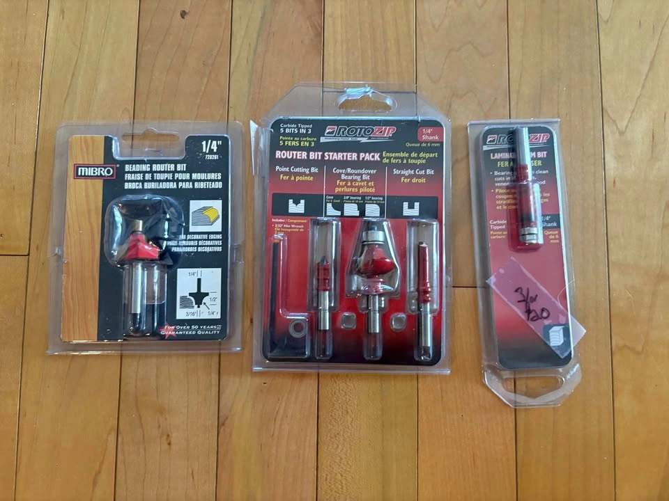 Estate Sale Router Bits