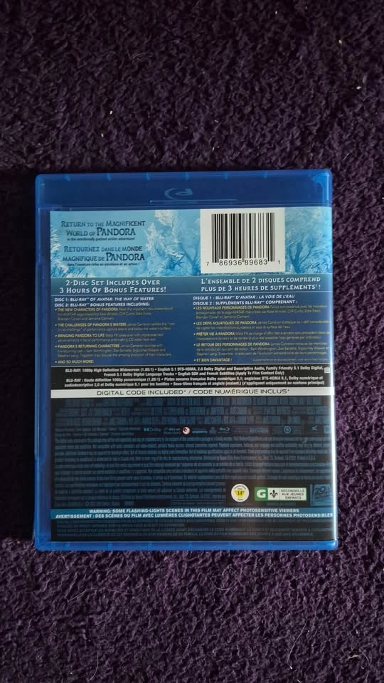 Avatar: The Way of Water Blu-Ray - photo 2
