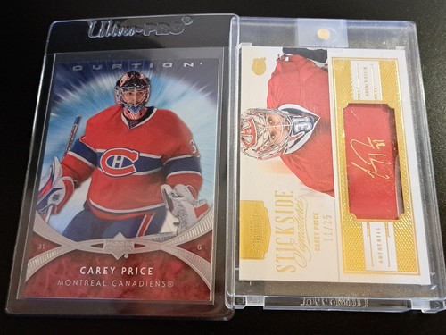 2013-14 Panini/Stickside Signatures, Carey Price Auto #11