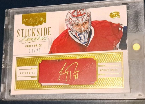 2013-14 Panini/Stickside Signatures, Carey Price Auto #11 - photo 3