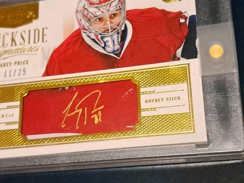 2013-14 Panini/Stickside Signatures, Carey Price Auto #11 - photo 4