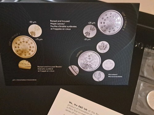 2018 Royal Canadian Mint R&D Test Token Set Error Coin - photo 5