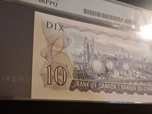 1971 Bank Of Canada $10 4-Digit Radar Note 5931395 Legacy 66 - photo 5
