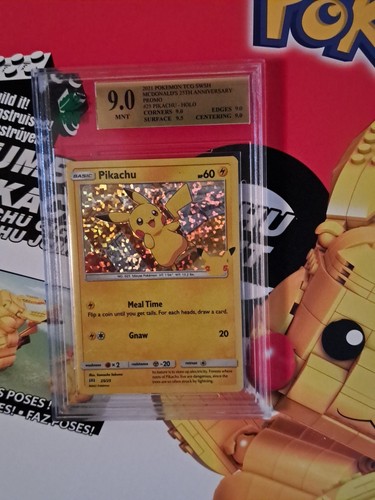 Mega Construx Pokemon Jumbo Pikachu & 2021 McDonald's Card - photo 3