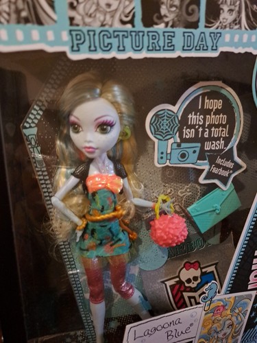 2012 Monster High Lagoona Blue Picture Day New In Box