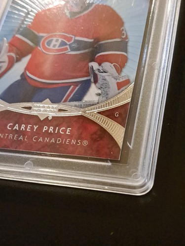 2007 Upper Deck Ovation Carey Price Rookie Card GMA 10 - photo 5
