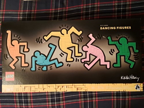 Lego Art, Keith Haring, Dancing Figures, 31216, 1773 Pieces - photo 3
