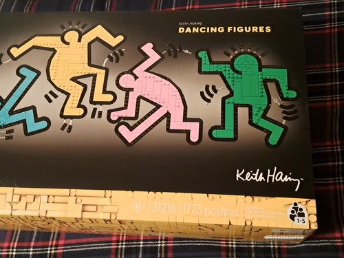Lego Art, Keith Haring, Dancing Figures, 31216, 1773 Pieces - photo 4