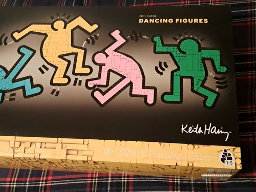 Lego Art, Keith Haring, Dancing Figures, 31216, 1773 Pieces - photo 5