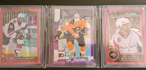 2014-18 O-Pee-Chee Hockey Cards - Ward/Duclair/Simmonds