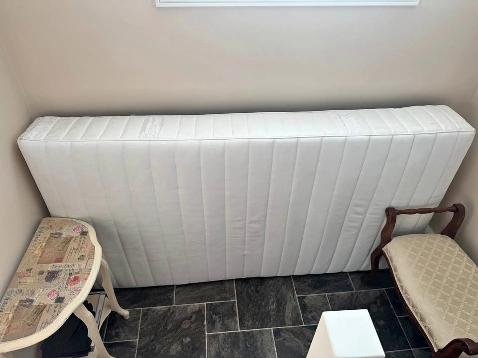 Twin Size White Mattress