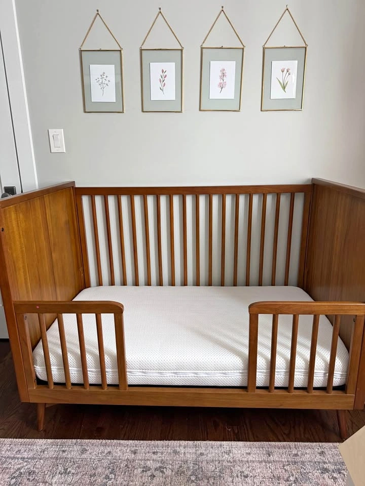 West Elm Conversion Crib with Newton Waterproof Mattress