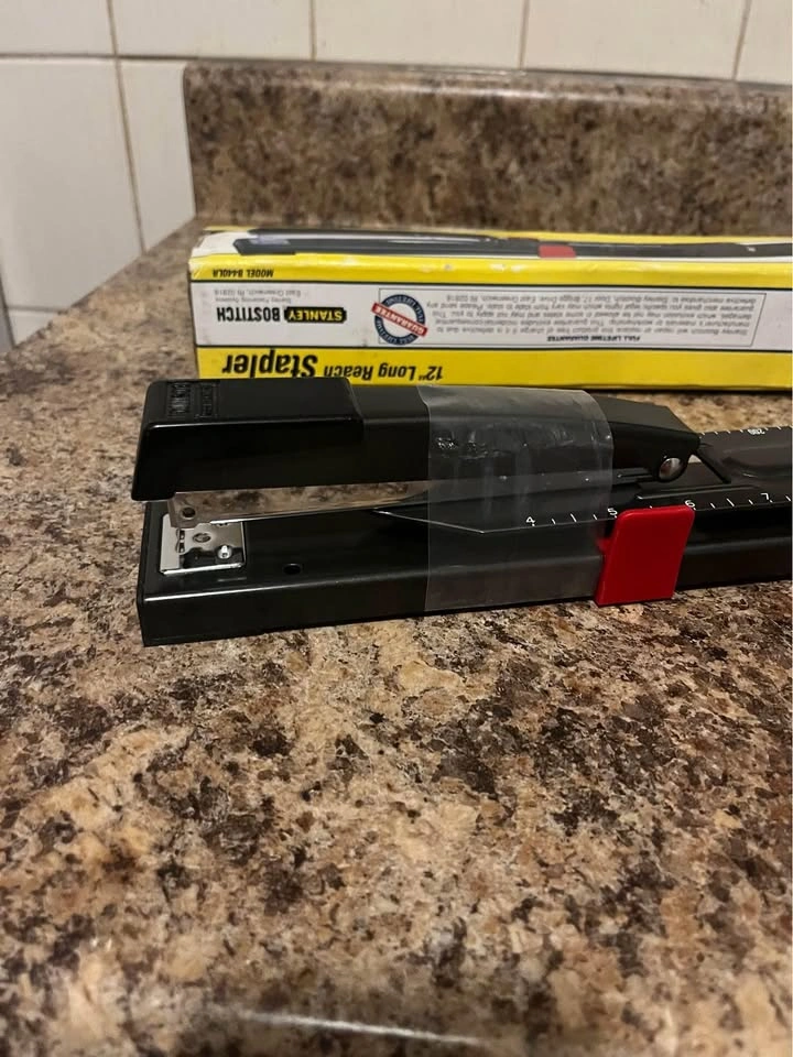 New - Stanley Bostitch Long-Reach Stapler 12"- Black $30 - photo 4