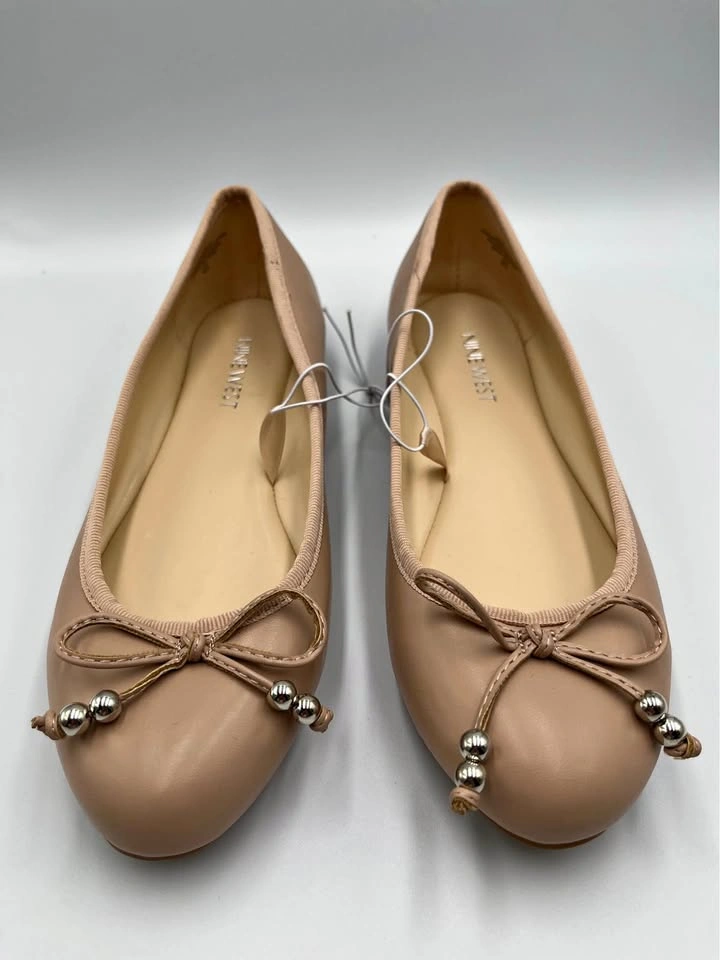 Nine West Women's Nude Ballet Flats Size 7 Brand New