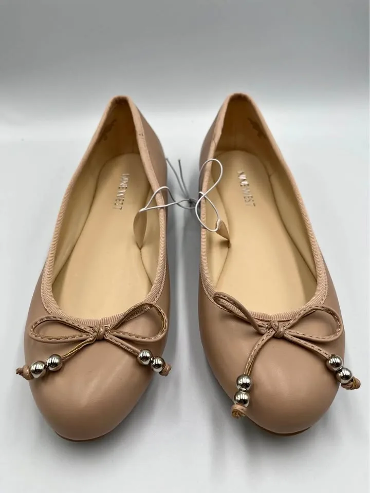 Nine West Women's Nude Ballet Flats Size 7 Brand New