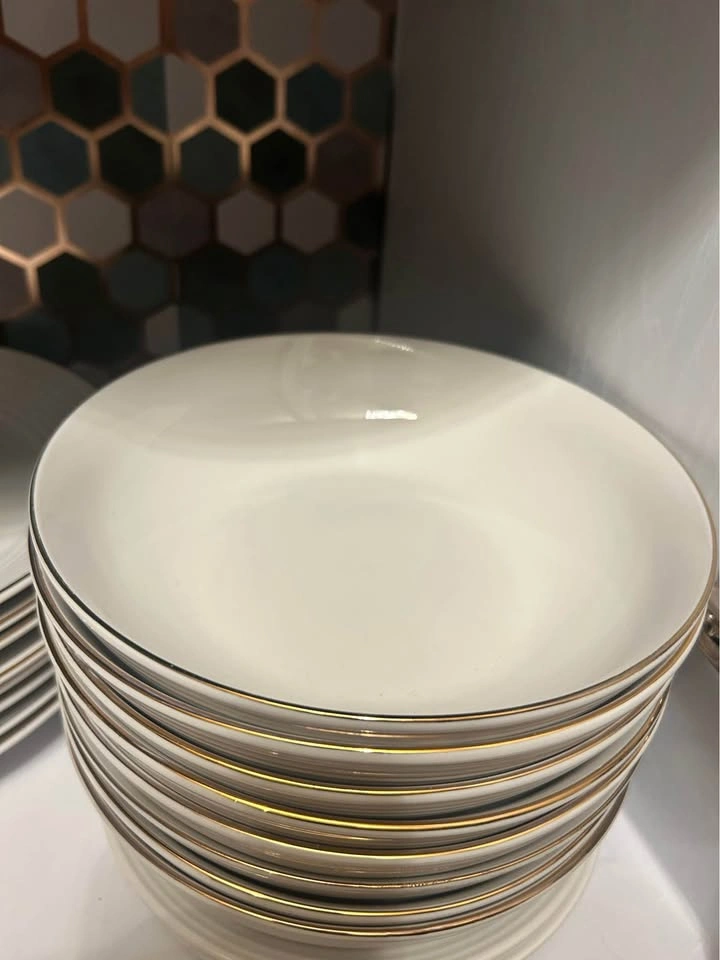 Dinner set - Gold rimmed - photo 3