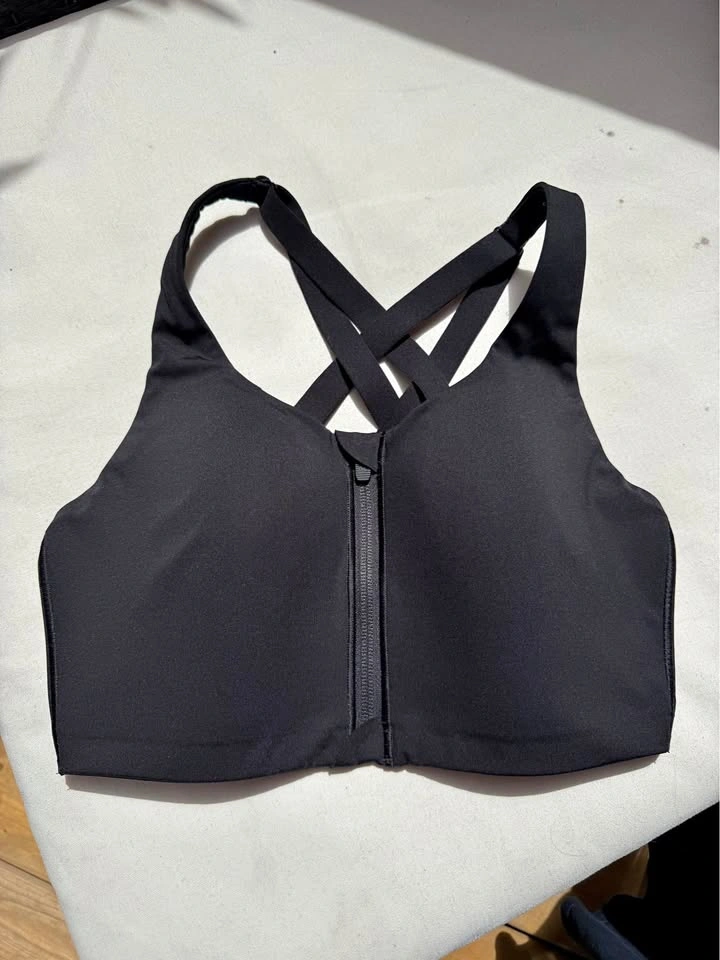 lululemon Energy Zip-Front Bra High-Support, B-G Cups - 34DD - b