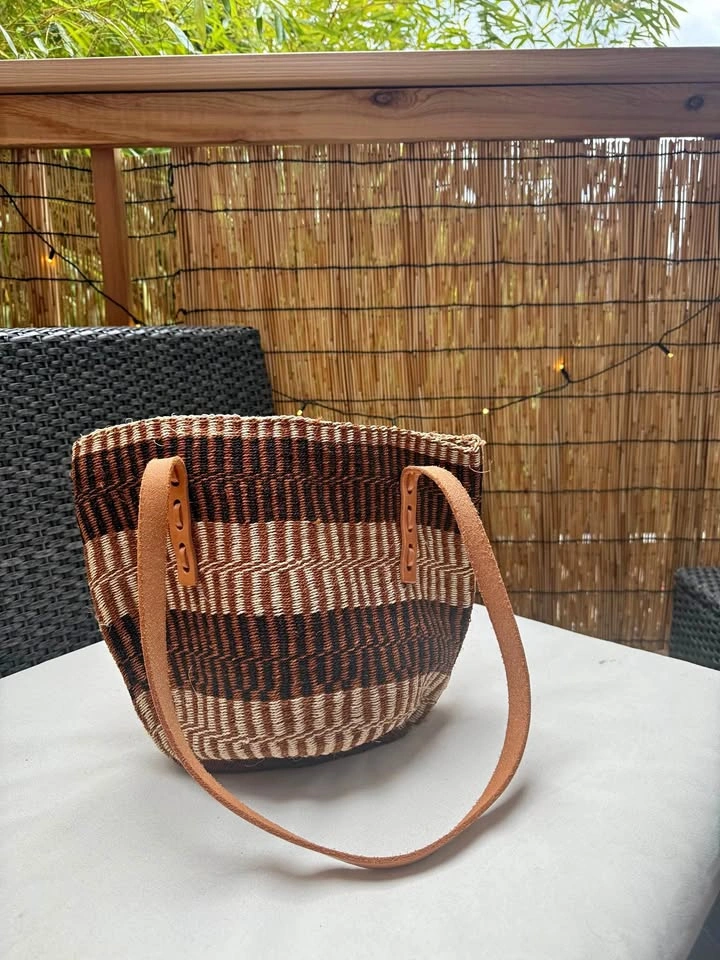 Jenna Bee - SISAL BASKET BAG hand made