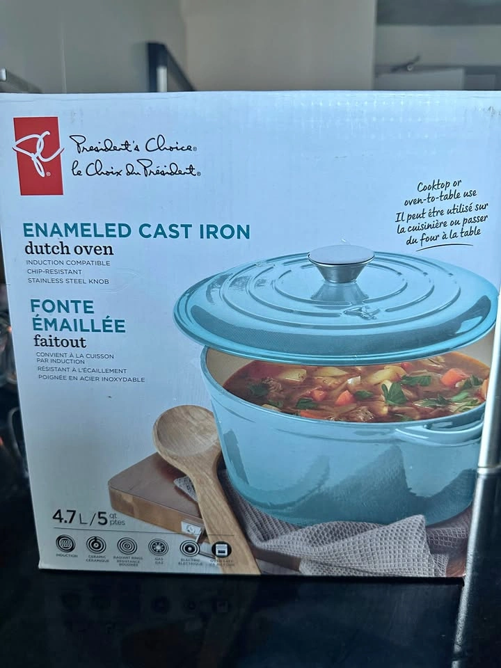 PC Enameled Cast Iron Dutch Oven