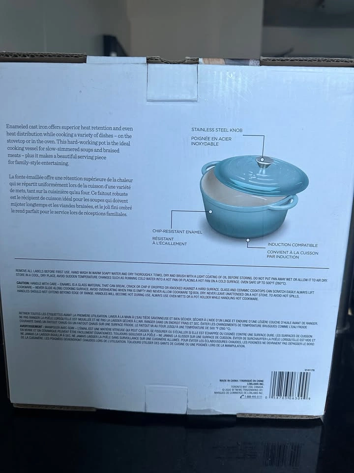 PC Enameled Cast Iron Dutch Oven - photo 2