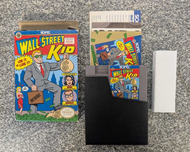 NES - Wall Street Kid CIB