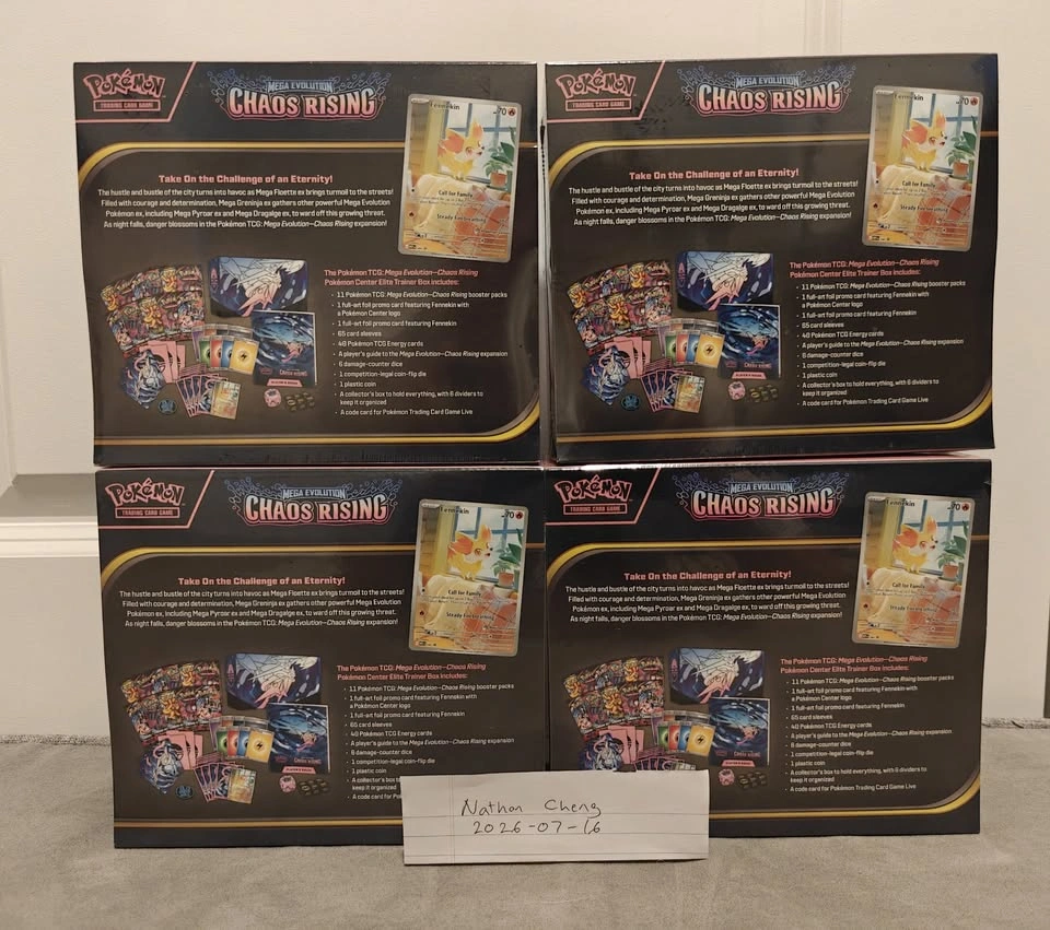 Chaos Rising Pokemon Center ETBs - photo 3