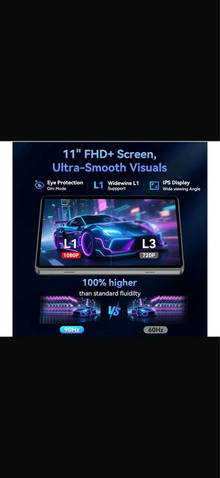 11-inch Android 16 Tablet with Keyboard - photo 4