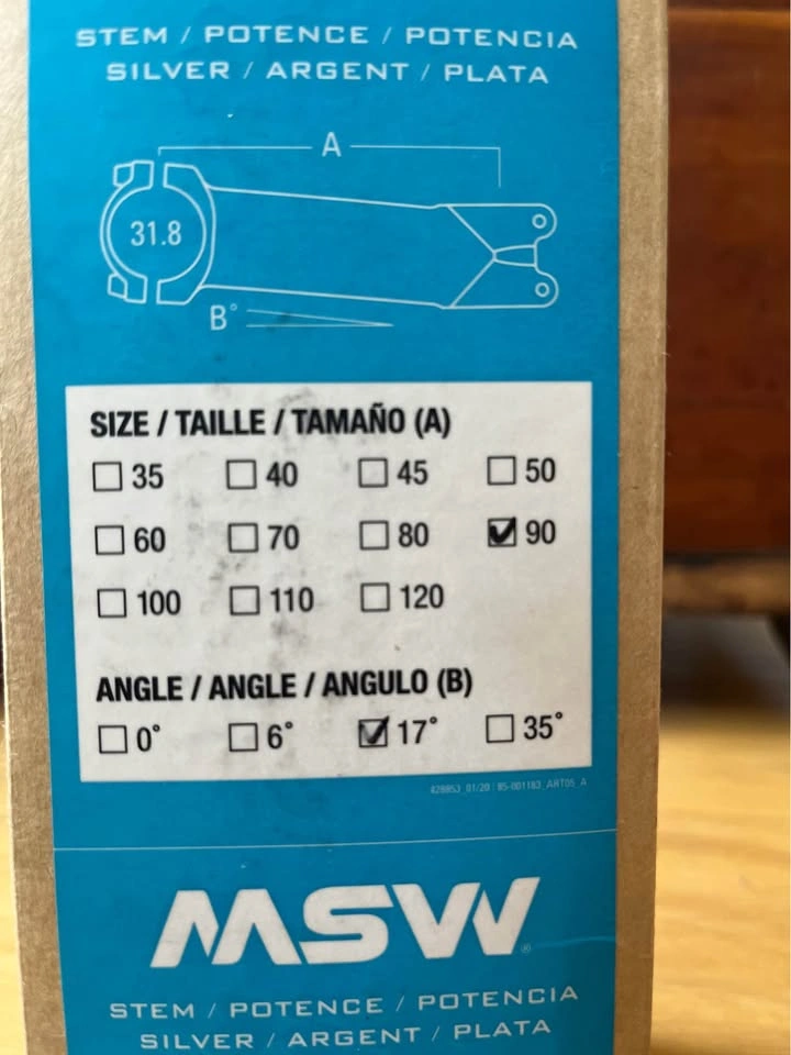 MSW Threadless Stem - photo 4