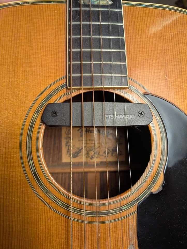 50 Year Old - F. Hashimoto Acoustic Guitar - Includes Hard case - photo 2