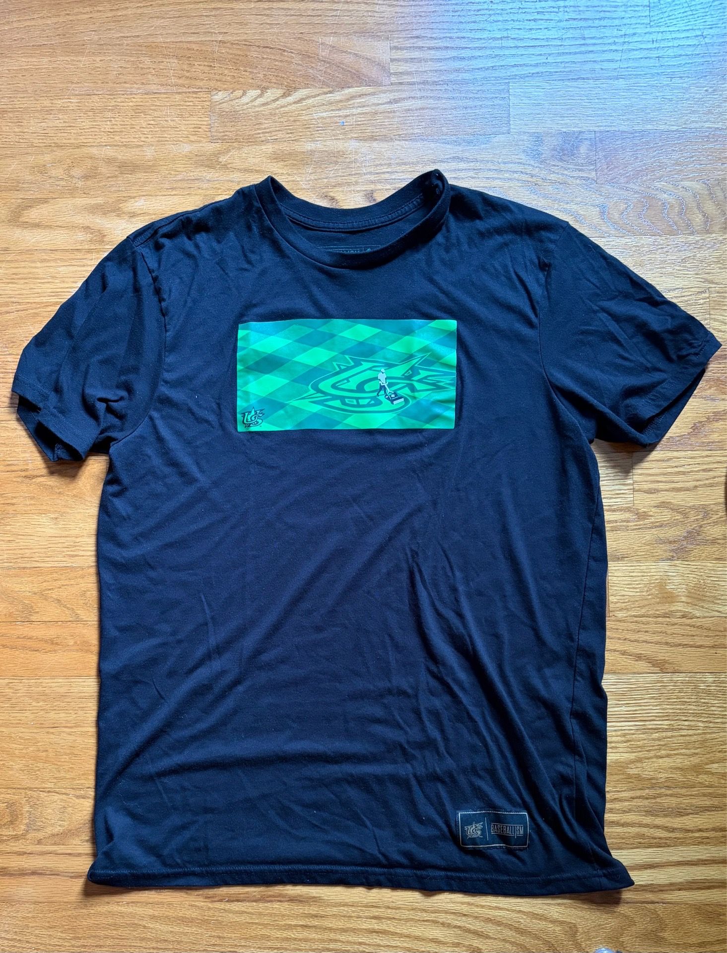 USA Baseball - Baseballism Brand - Black Graphic - Men’s Large