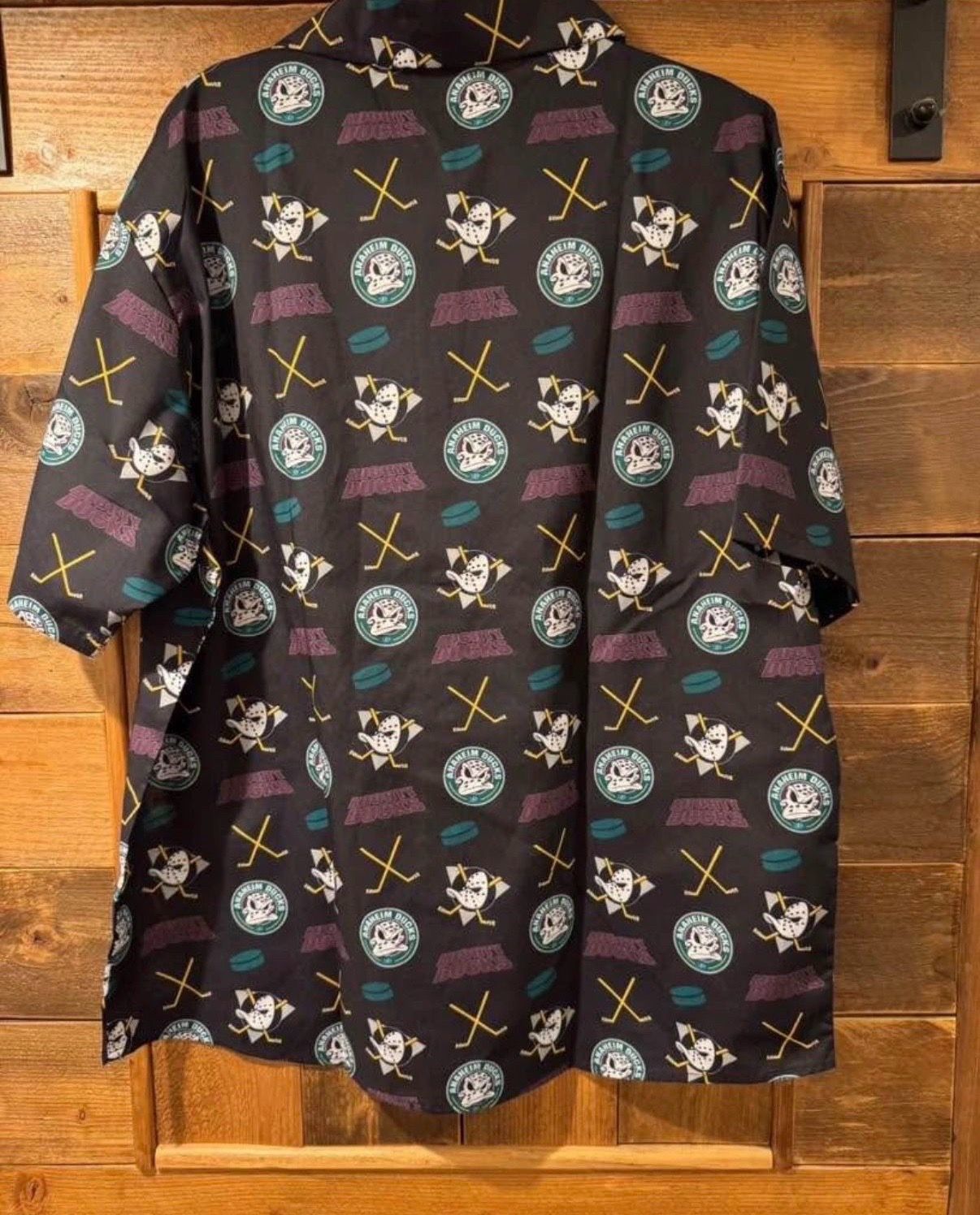 Anaheim Ducks Polo Button Up Shirt Mens Extra Large NHL - photo 2