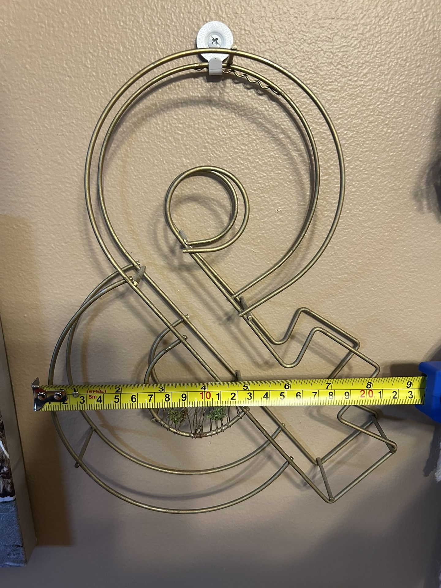 Abstract “Ampersand &” Metal Wall Art - photo 3
