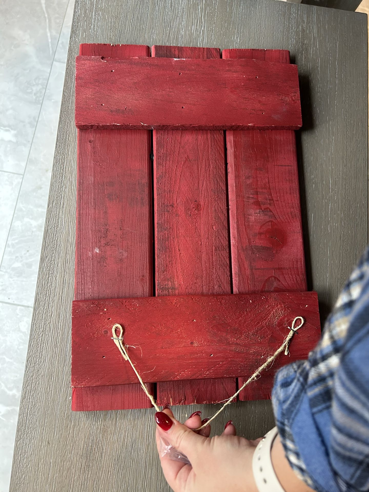 Handmade Wooden Christmas Countdown - Chalk - photo 3