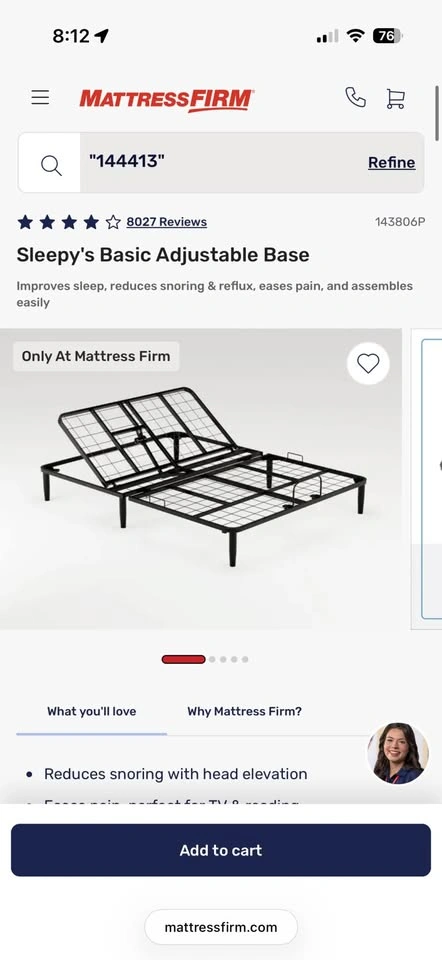 Adjustable Bed Frame (Full) - photo 2