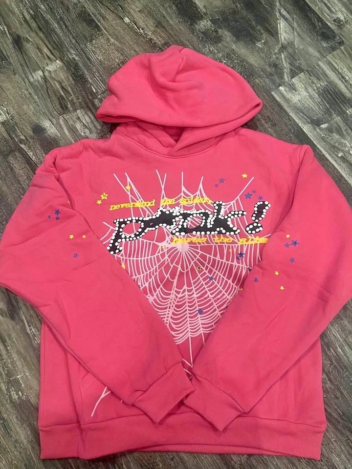 Sp5der Hoodies Pink, Grey, Grey(Stars)