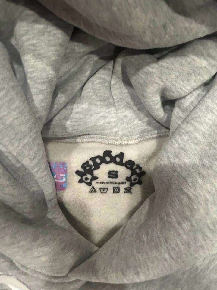 Sp5der Hoodies Pink, Grey, Grey(Stars) - photo 3